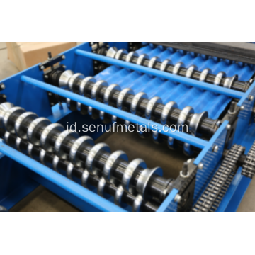 Mesin Roll Forming Lembaran Bergelombang Otomatis